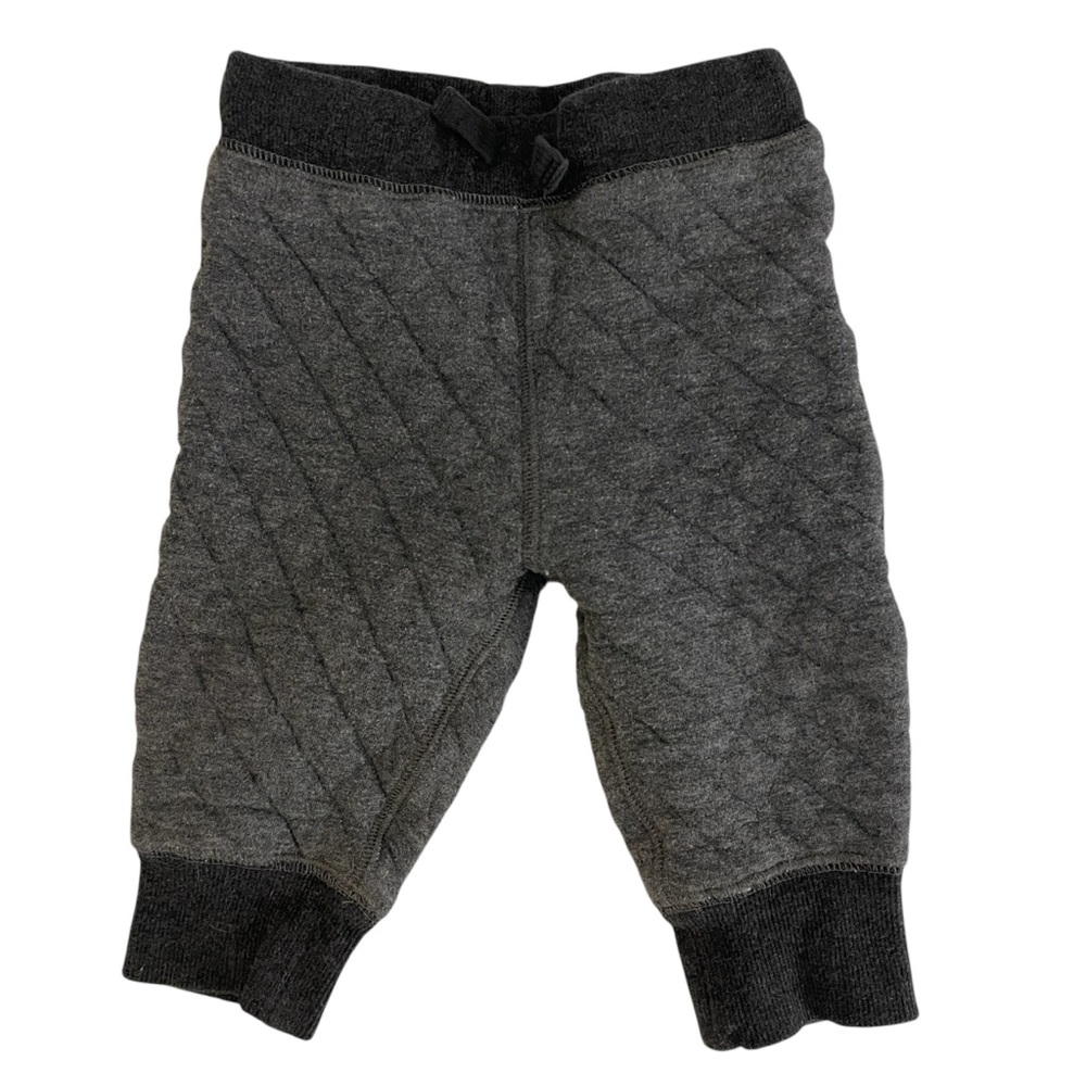 Baby Gap Boys Gray Quilted Pants Size 12-18 Months